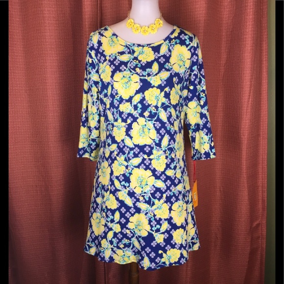 Ruby Rd. Dresses & Skirts - Ruby Rd. Mediterranean Floral Shift PL FREE SHIP